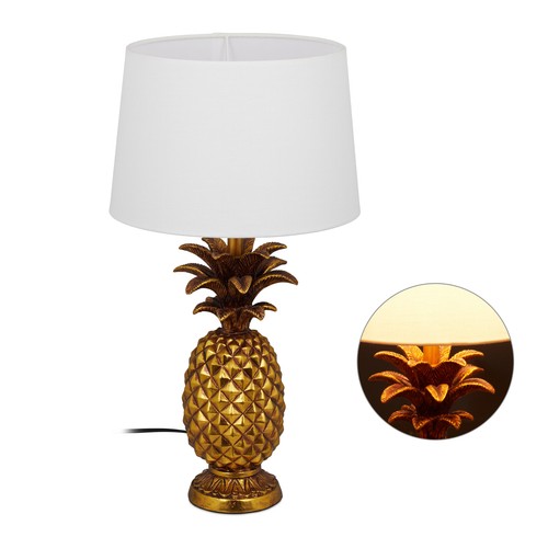 Lampe table ananas - de,