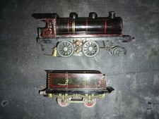 Train éch 0 JEP Jde P locomotive vapeur électrique 120 & tender - moteur S57 OK