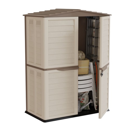Abri jardin cabanon beige - abri, de