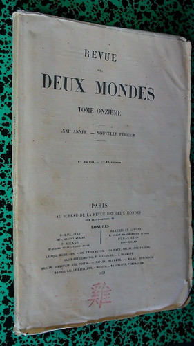Revue deux mondes barye - mondes, g