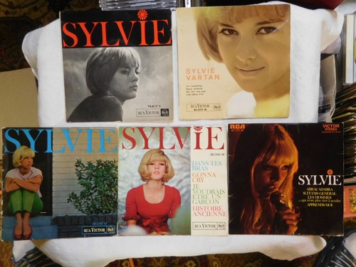 Sylvie vartan lot 5 x - vartan,