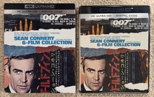 James Bond Sean Connery 6-Film Collection [4K UHD Ultra HD Blu-ray] - No Digital