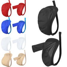 Mens C-string Panties T-back Thong See Through Pouch Briefs Underwear Underpants
