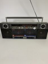 Vintage Samsung 2Band Stereo Radio Double Cassette Recorder W-34 - Tested 