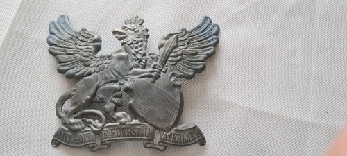 Trés plaque badois fer de - badois, en
