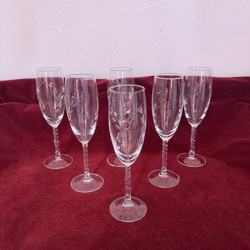 Flûtes champagne cristal - à,