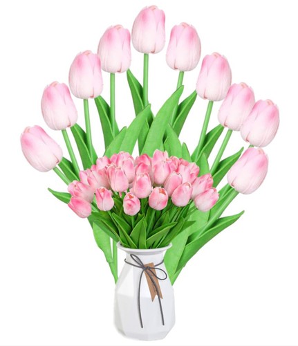Bouquet tulipes roses - bouquet,