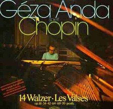 [Disque 33 T Vinyle] Geza Anda, Chopin, 14 Walzer, Les valses, Opus 18 . 34 . 42