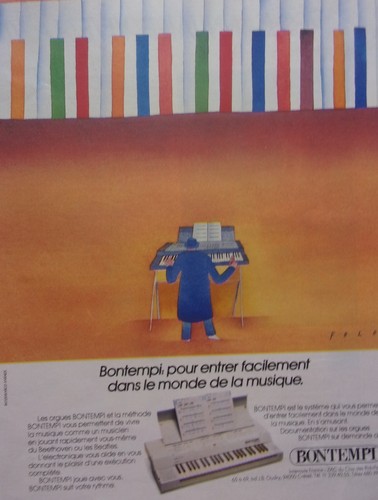 Publicite orgues bontempi - ,