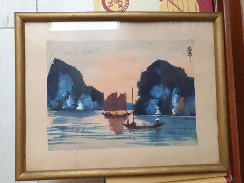 Peinture aquarelle sur - sur, soie
