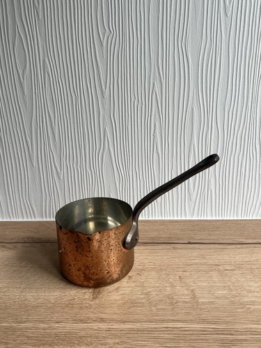 Small tinned copper skillet - copper,