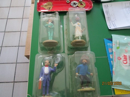 Lot figurines tintin - lot, 4