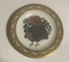 Franklin Porcelain State Bird and Flower Miniature Plate Collection