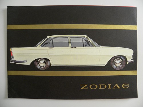 Brochure ford zodiac iii - brochure, mk