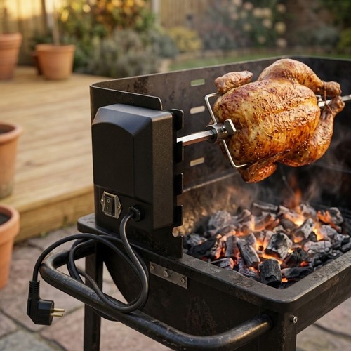 Moteur rôtissoire barbecue - moteur,