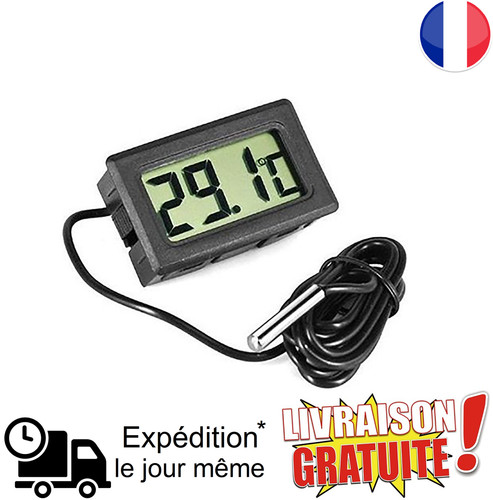 Thermomètre électronique lcd - Électronique,