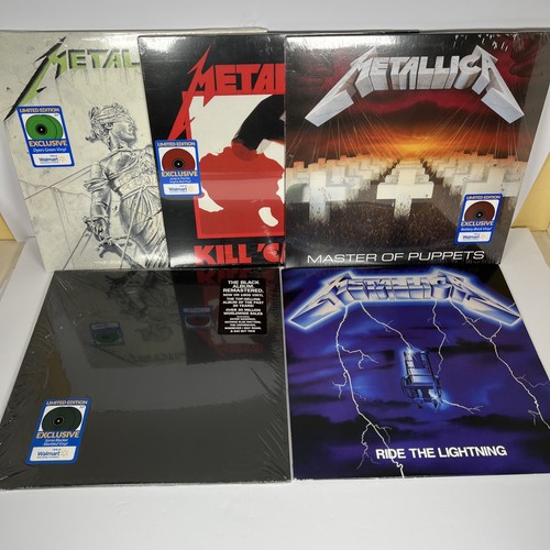 Metallica vinyl lot black - lot, kill