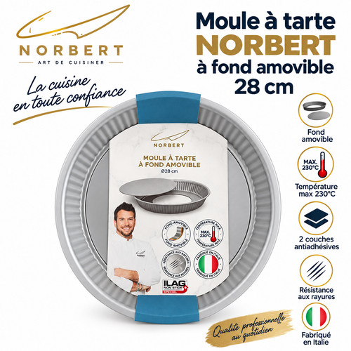 Moule tarte norbert - à, cm