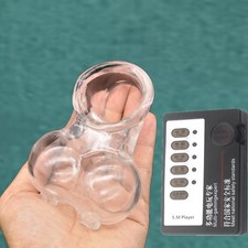 Pénis Électrique Scrotum Bondage Stretcher Hommes Retard Jouets Sexuels Lockable
