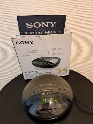 Radio réveil sony - icf, 215