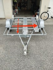 Remorque Porte 2 Motos