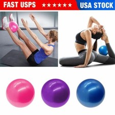 9" Mini Exercise Ball Pro Body Pilates For Fitness Bender Toning Yoga Barre Core