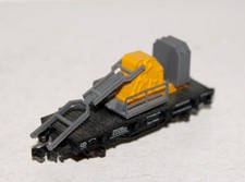 FLEISCHMANN PICCOLO N 1/160, 8502 WAGON PLATEFORME + GRUE DEPANNAGE, TYPE WYHLEN