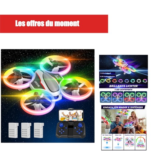 Mini drone avec caméra - avec,