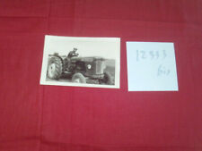 N°12333 bis / photo d'epoque tracteur David Brown 850