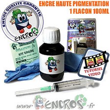 kit Encre Noir Pigmentée