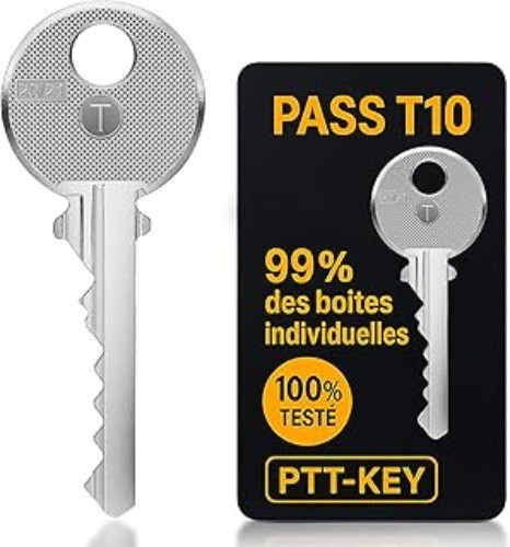 Clé passe ptt t10 boîte - boîte, aux