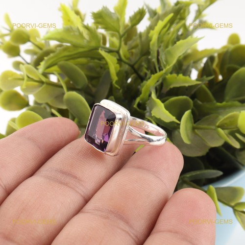 Bague solitaire argent 925 - argent,