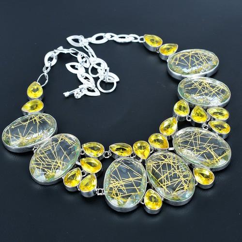 Collier bijoux argent - en,
