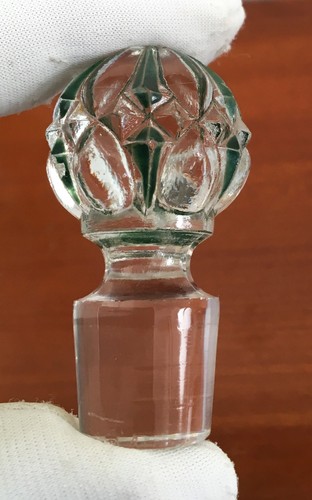 Bouchon carafe facetté en - bouchon,