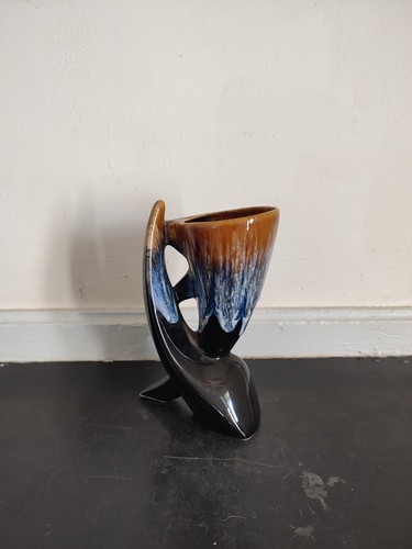 Vase grès flammé double - grès,