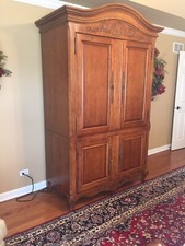 Century Furniture Company Coeur De France Armoire In Excellent Condition