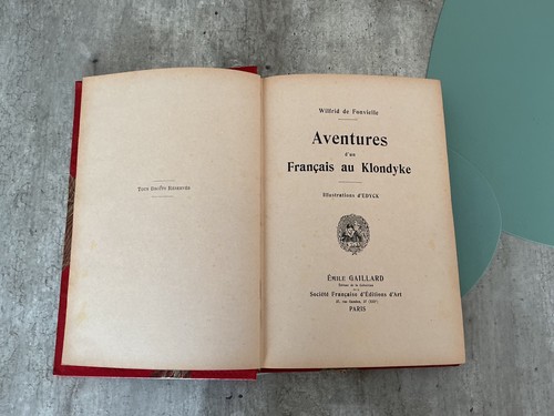 Livre ancienklondyke - livre, ancien(1901)klondyke