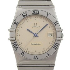 OMEGA Constellation Watches Date grayDial Stainless Steel Quartz Analog di...