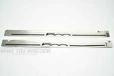 GENUINE FIAT 500 / 500C DOOR SILL SCUFF PLATES / TRIMS - PAIR LH & RH - 2008-15