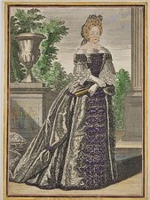 Imagerie  XVIIIe siècle - Madame la Duchesse d'Orléans Comtesse Palatine