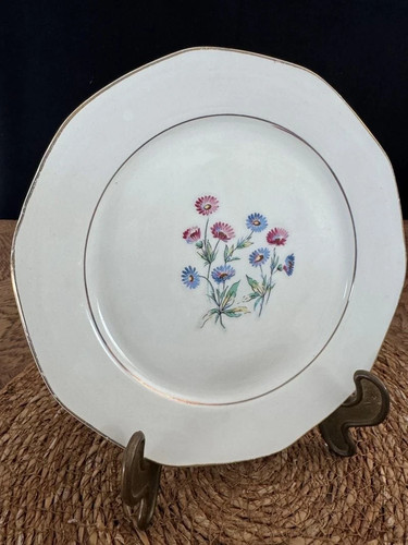 Assiette ancienne christle - assiette,