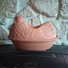 RÖMERTOPF   Mijoteuse  sans graisse en forme de COQ        VINTAGE