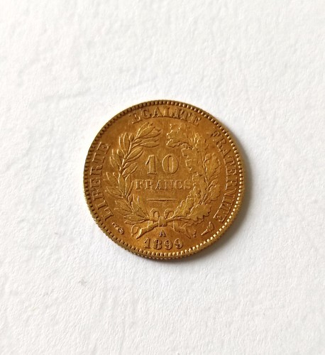 Monnaie francs cérès 1899 - monnaie, 10
