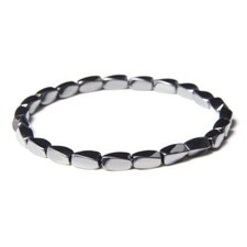 Bracelet de perles hématite, sur mesure pour homme, femme, enfant