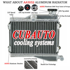 2 Rangées Radiateur Alu Pour YAMAHA RD250 LC RD350 LC 4L0 4L1