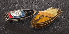 Pin’s Lot of 2 Motor Boats