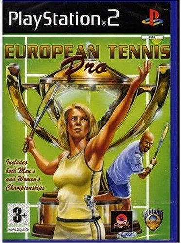 Jeu ps2 european tennis pro - jeu,