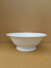 Luneville Antique White Earthenware Hollow Salad Bowl Dish NO Creil et Montereau
