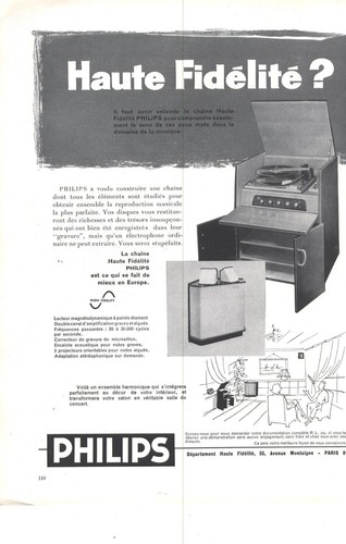 Publicite advertising 1958 - advertising,