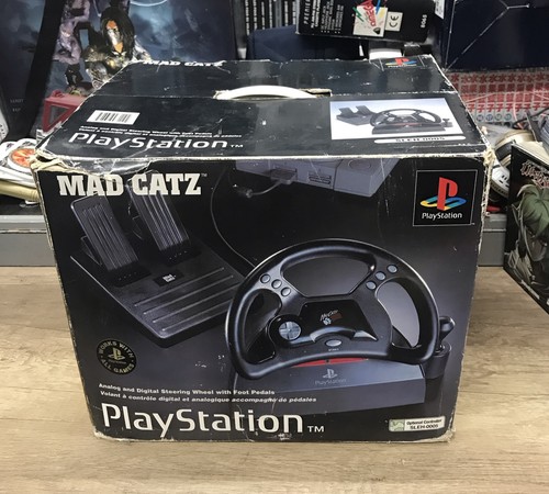 Volant pédales mad catz - et,